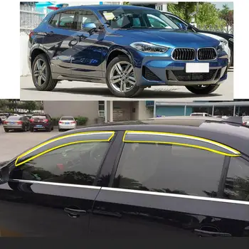 Стикер За Полагане на Купето на автомобила, Пластмасово Стъкло, Вятърна Козирка, за Защита От Дъжд/Слънце, Защита От Дим, Защита От въздуховода, резервни Части За BMW X2 2019-2022